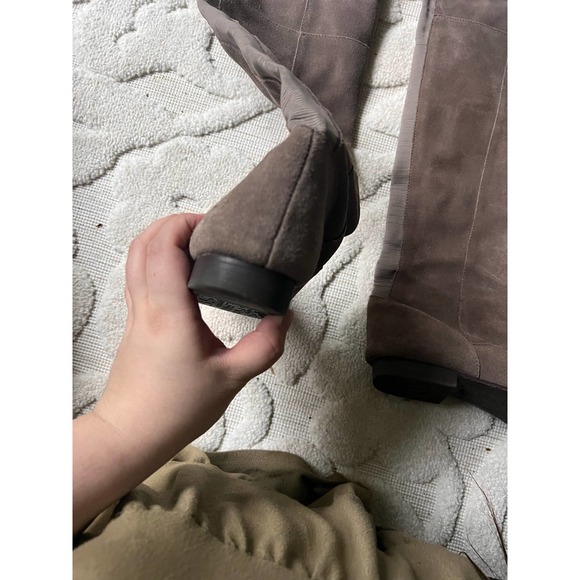 Suede Knee Boots - Picture 2 of 6